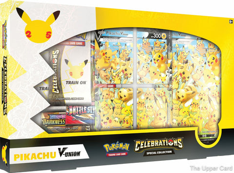 Pokemon TCG: 25th - Celebrations Special Collection Pikachu V-UNION