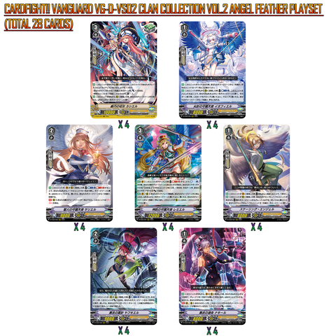 [PLAYSET] Vanguard V Clan Collection Vol.2 Angel Feather Playset