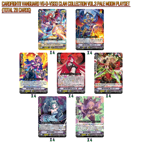 [PLAYSET] Vanguard V Clan Collection Vol.3 Pale Moon Playset