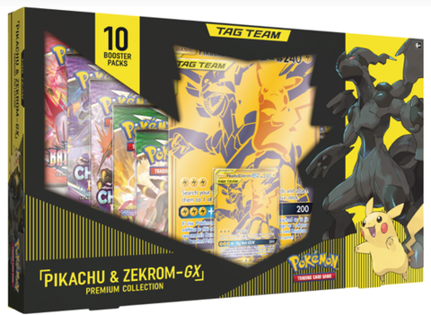 Pokemon TCG: [Booster] Zekrom & Pikachu-GX Premium Collection Box
