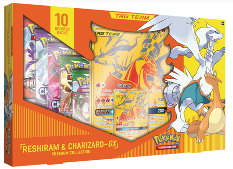 Pokemon TCG: [Booster] Reshiram & Charizard-GX Premium Collection Box