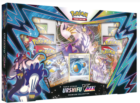Pokemon TCG: [Booster] Rapid Strike Urshifu VMAX Premium Collections Box