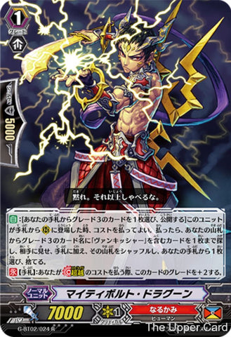 Vanguard G: G-BT02/020 - Contradictory Instructor, Shell Master (RR) - Great Nature clan